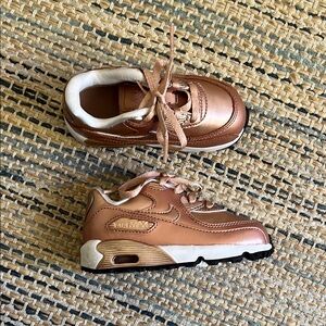 Nike Baby Girl Rose Gold AirMax Sneakers